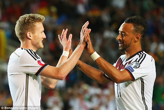 كريم بالعربي|جبل الطارق 0 - 7 آلمان / مقدماتی جام ملت های اروپا