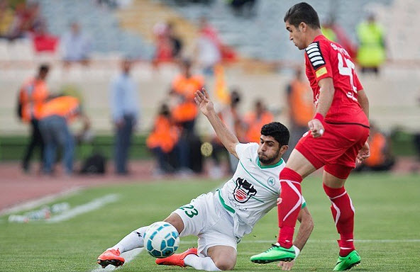 بابک حاتمی|پرسپولیس تهران 1 - 2 ذوب آهن اصفهان / لیگ برتر ایران (خلیج فارس)