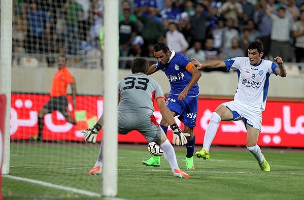 آرش برهانی|استقلال 3-0 گسترش فولاد / لیگ برتر