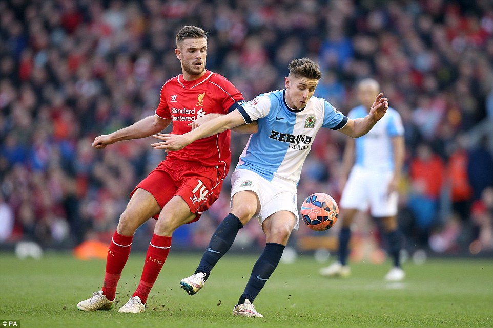 جردن هندرسون|لیورپول 0 - 0 بلكبرن راورز / جام حذفي
