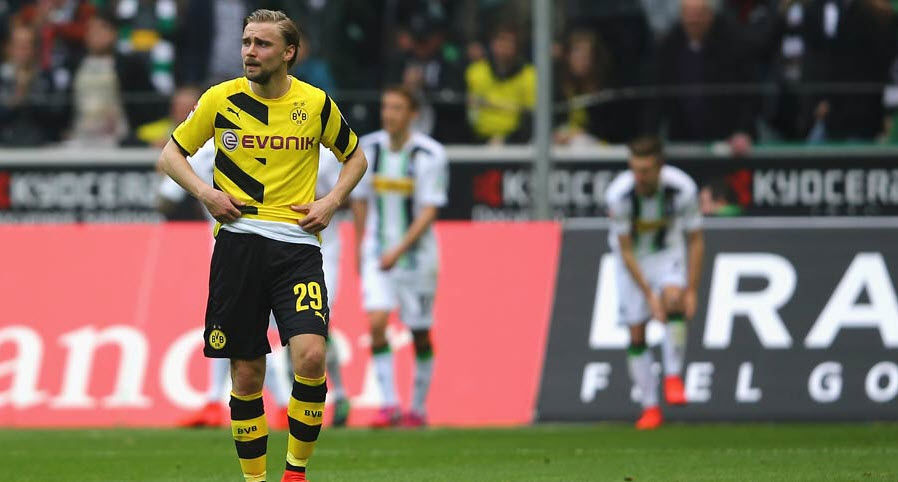 حسرت بازیک دورتموند|مونشن گلادباخ 3 - 1 بوروسيا دورتموند / بوندسلیگا