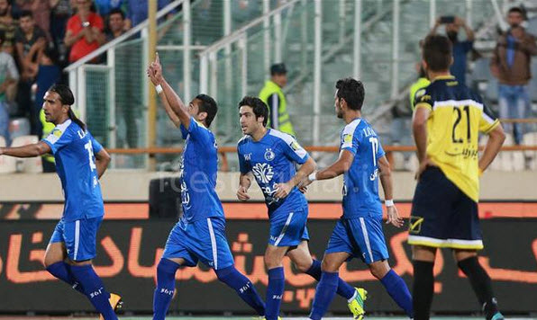 امید ابراهیمی|استقلال تهران 3 - 3 راه آهن / لیگ برتر