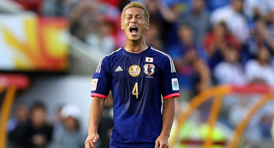 كيسوکه هوندا|ژاپن 4 - 0 فلسطین / جام ملت های آسیا 2015