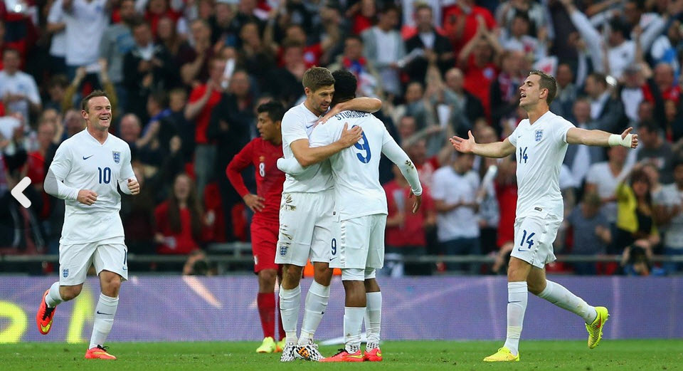 استیون جرارد - وین رونی|انگلیس 3 - 0 پرو