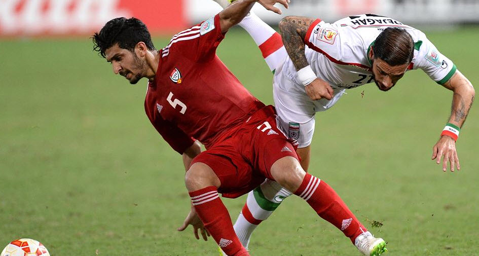 اشکان دژاگه - آمر عبدولرحمن|ایران 1 - 0 امارات / جام ملت های آسیا 2015
