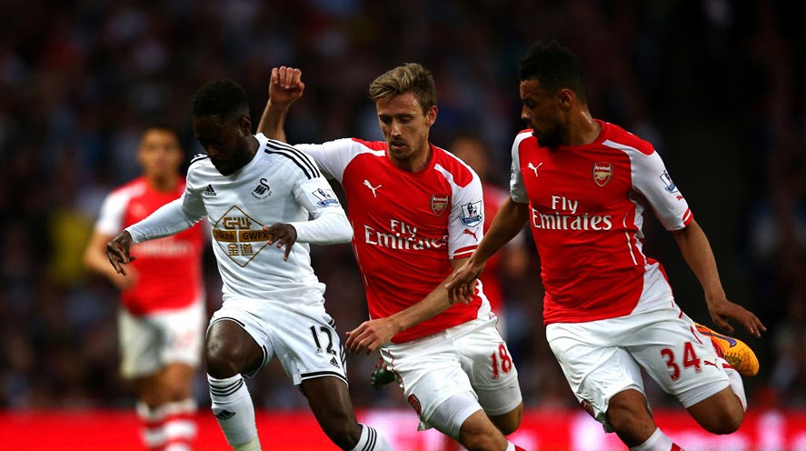 ناچو مونرئال|آرسنال 0 - 1 سوانسی / لیگ جزیره