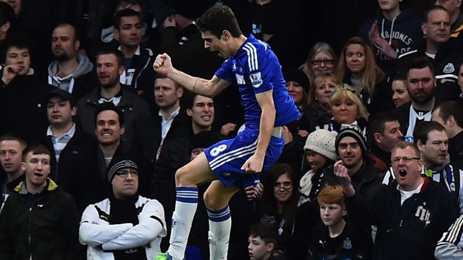 اسکار|چلسی 2 - 0 نیوکاسل / لیگ جزیره