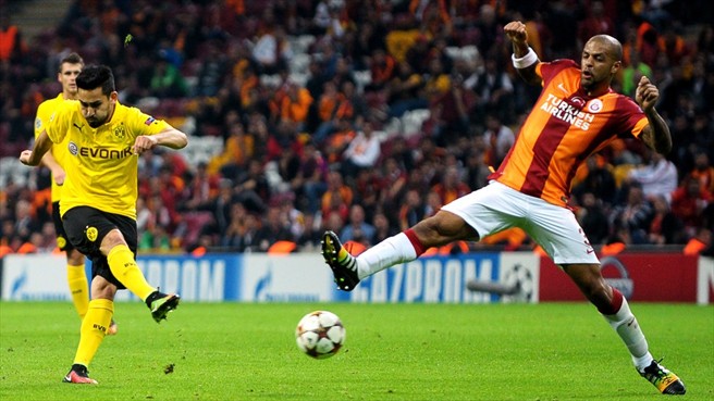 اُموت گوندوگان|گالاتاسرای 0 - 4 دورتموند / لیگ قهرمانان