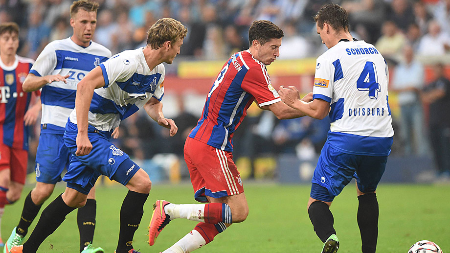 رابرت لواندوفسکی|بایرن مونیخ 1-1 دویسبورگ / دیدار دوستانه