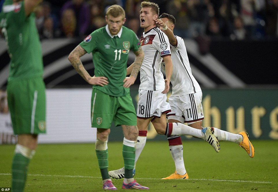 تونی کروس|آلمان 1-1 ایرلند / مقدماتی یورو 2016