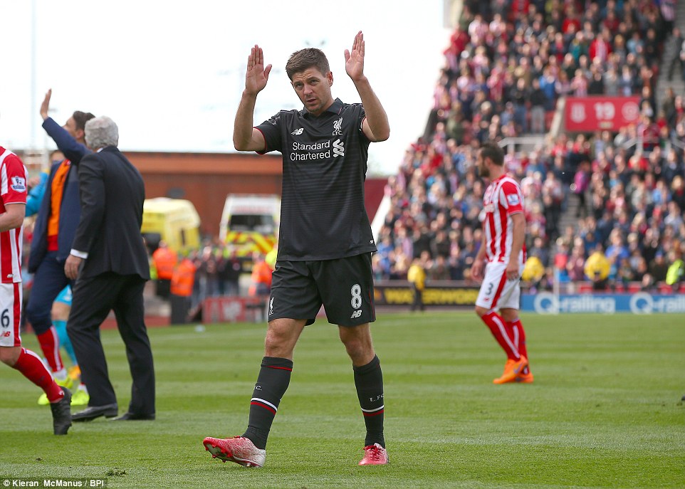 استیون جرارد|استوک سیتی 6 - 1 لیورپول / لیگ جزیره