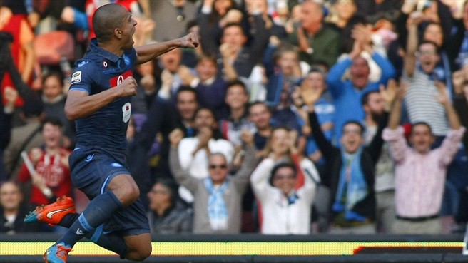 گوکان اینلر|ناپولی 3 - 3 کالیاری / سری آ