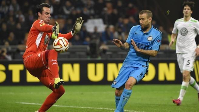 رودریگو سباستین|اینترمیلان 1 - 2 وولفسبورگ / لیگ اروپا