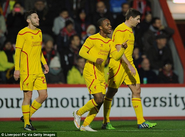 رحيم استرلینگ|ای اف سی بورنموث 1 - 3 لیورپول / جام اتحادیه