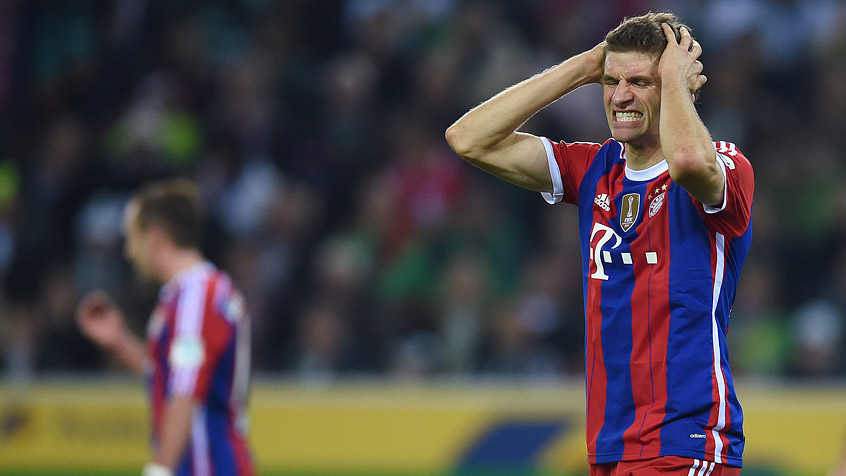 توماس مولر|مونشن‌گلادباخ 0 - 0 بایرن مونیخ / بوندسلیگا