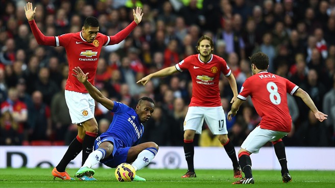 ديديه دروگبا -  اسمالینگ|منچستر یونایتد 1 - 1 چلسی / لیگ جزیره