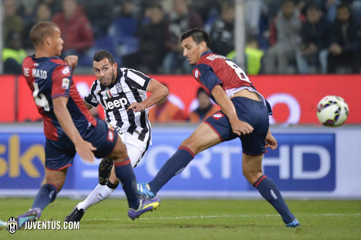 کارلوس توز|جنوا 1 - 0 یوونتوس /  سری آ ایتالیا