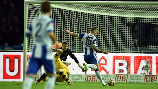 جولين اسکیبر|هرتابرلین 1 - 0 بوروسيا دورتموند / بوندسلیگا