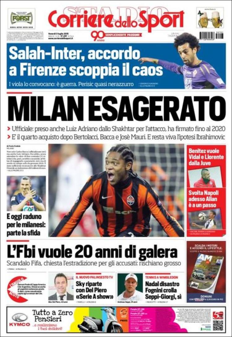 کوریه‌ره دلو اسپورت