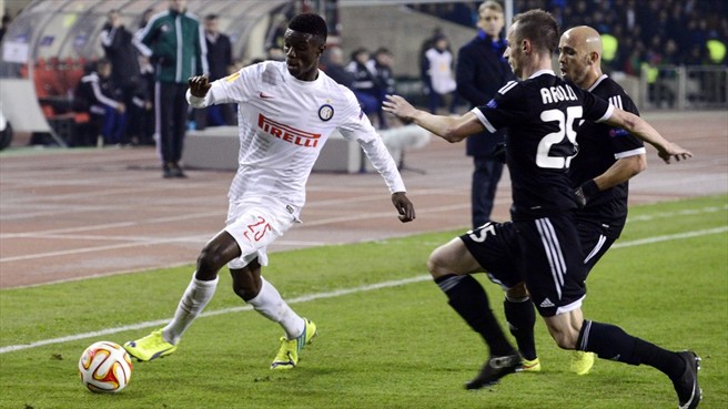 ابراهیم ام بایه|قره باغ 0 - 0 اینترمیلان / لیگ اروپا