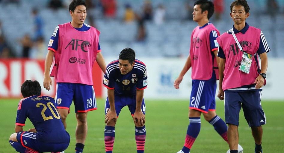 حسرت سامورایی ها بعد از شکست|ژاپن 1 (4) - (5) 1 امارات / جام ملت های آسیا 2015