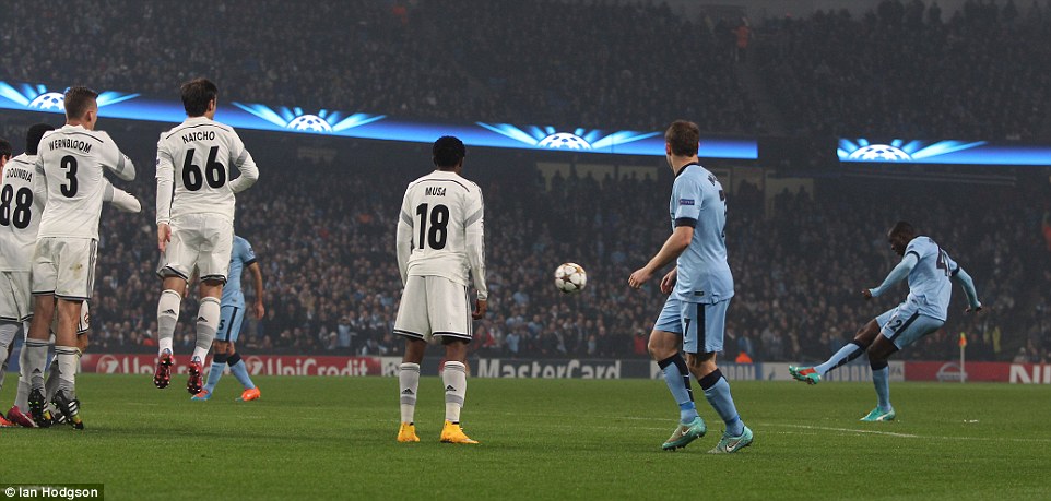 یحیی توره|منچستر سیتی 1 - 2 زسكا مسكو / لیگ قهرمانان