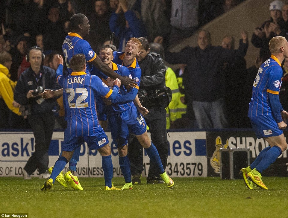 مانگان|شِروزبری تَون 1 - 2 چلسی / جام اتحادیه