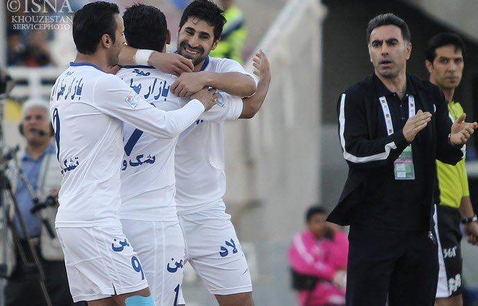 یعقوب کریمی‌ - آرش برهانی - بیک زاده|استقلال خوزستان 4 - 4 استقلال تهران / لیگ برتر