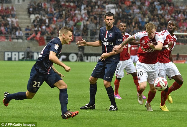 تیاگو موتا|پاریس سن ژرمن 2-2 رنس / لوشامپيونه