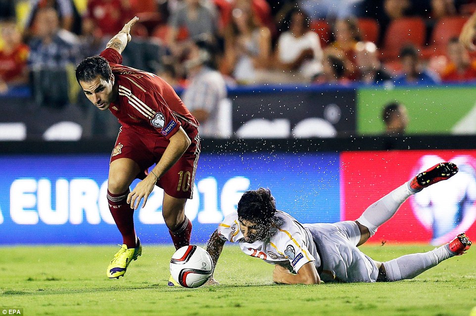 فرانسسک فابرگاس|اسپانیا 5 –1 مقدونیه / مقدماتی یورو 2016