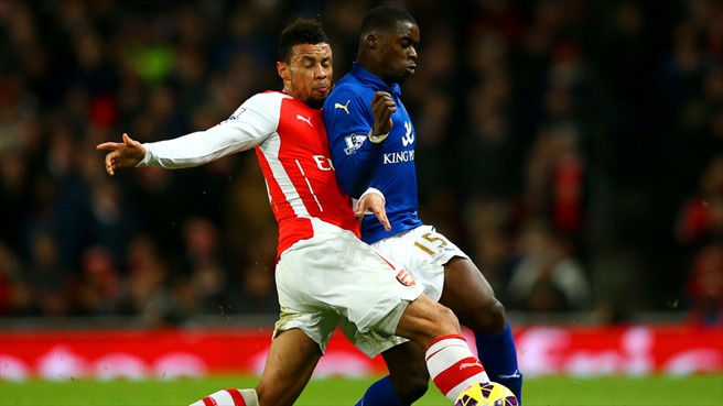 فرانسيس كوكلين|آرسنال 2 - 1 لیستر سیتی / لیگ جزیره