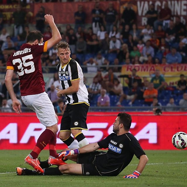 واسيليس توروسيدیس|رم 2 - 1 اودینزه / سری آ