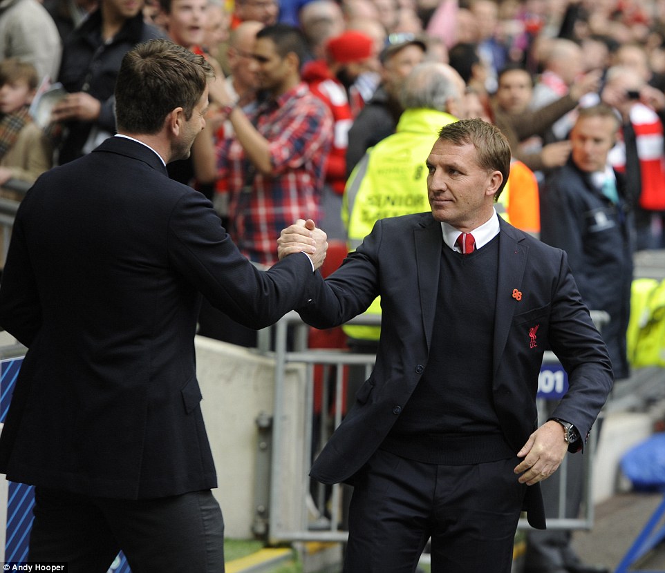 براندان راجرز|آستون ویلا 2 - 1 لیورپول / جام حذفی