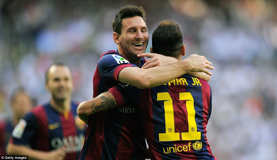 نیمار - لیونل مسی|رئال مادرید 3 - 1 بارسلونا / لالیگا