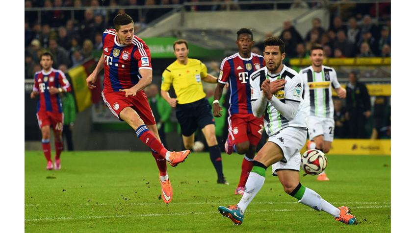 رابرت لواندوفسکی|مونشن‌گلادباخ 0 - 0 بایرن مونیخ / بوندسلیگا