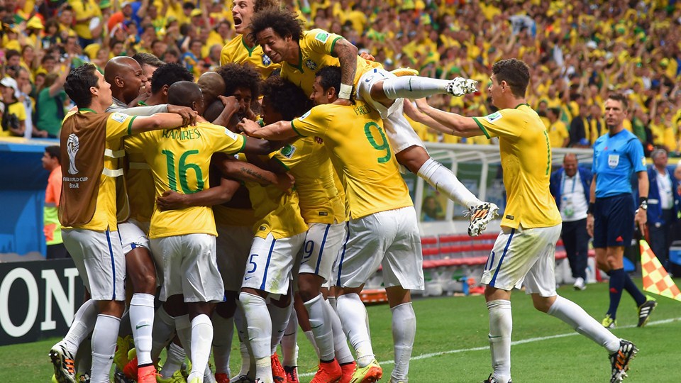 فرناندینهو|برزیل 4-1 کامرون /مرحله گروهی جام جهانی