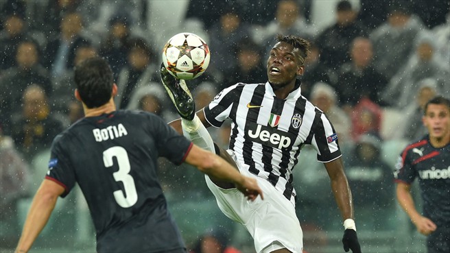 پل پوگبا|یوونتوس 3 - 2 المپیاکوس / لیگ قهرمانان