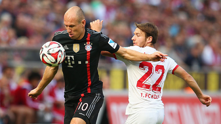 آرین روبن|کلن 0-2 بایرن مونیخ / بوندسلیگا