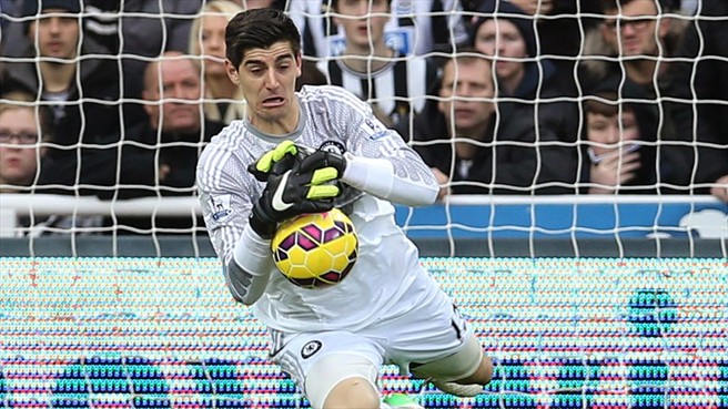 تیبو كورتوآ|نیوکاسل 2 - 1 چلسی / لیگ جزیره