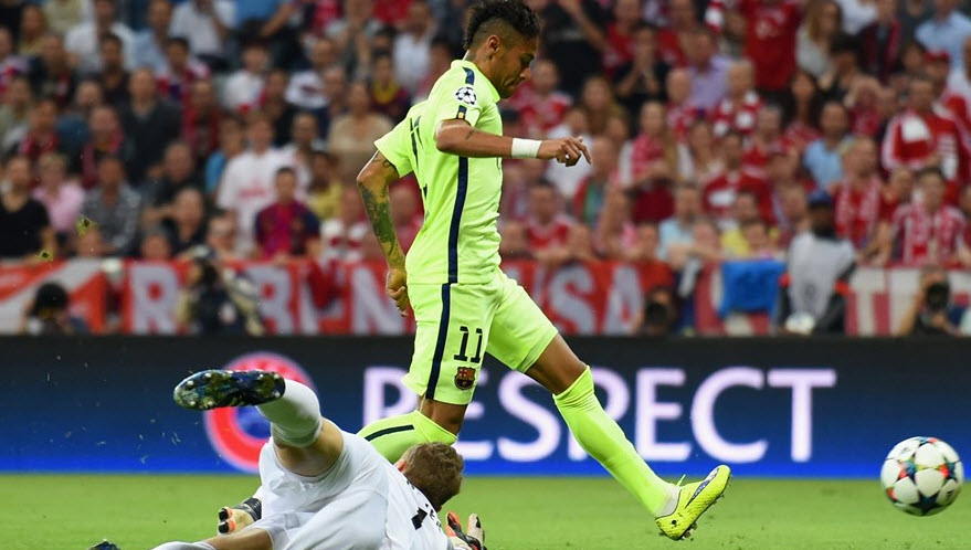 نیمار|بایرن مونیخ 3 - 2 بارسلونا / لیگ قهرمانان