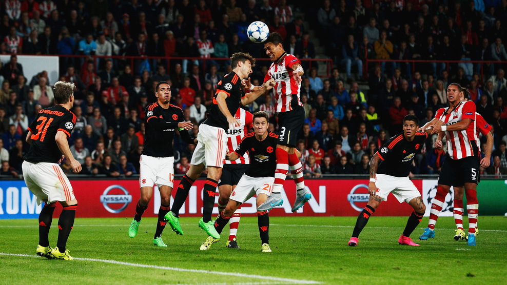 هکتور مورنو|پی. اس. وی آیندهوون 2 - 1 منچستر یونایتد / لیگ قهرمانان