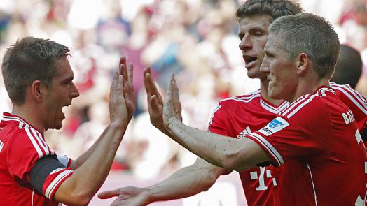 باشتین شوانشتایگر|گلزنی شوان اشتایگر برای بایرن در این دیدار