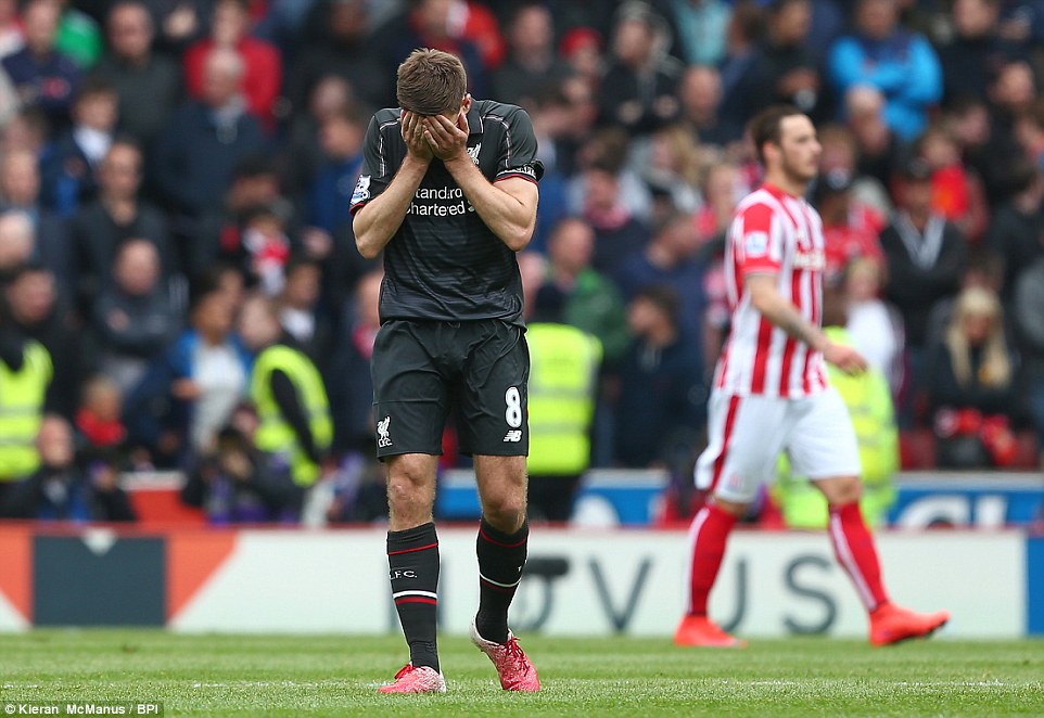 استیون جرارد|استوک سیتی 6 - 1 لیورپول / لیگ جزیره