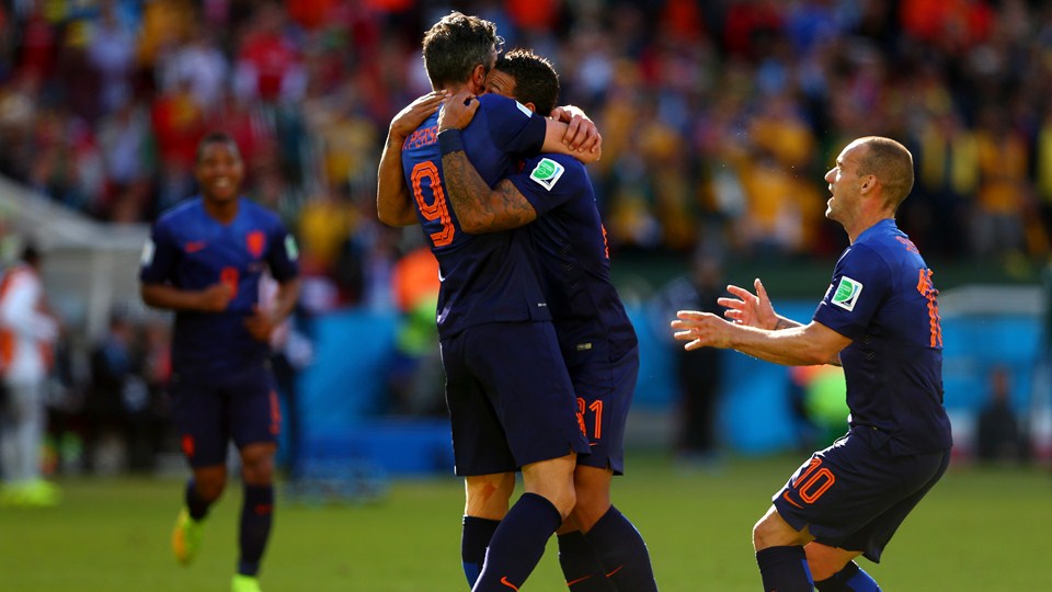 روبن فن پرسی|استرالیا 2 –3 هلند / مرحله گروهی جام جهانی