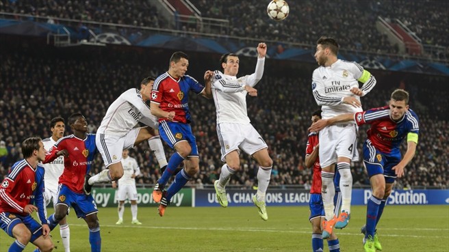 گرت بیل|بازل 0 - 1 رئال مادرید / لیگ قهرمانان