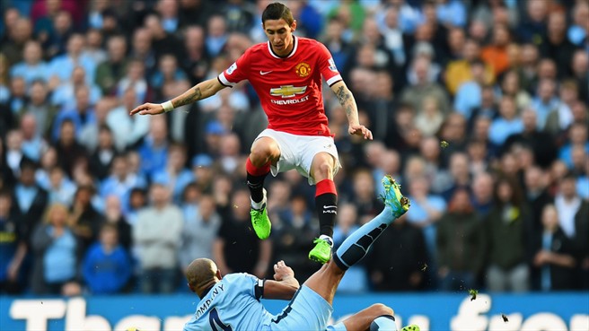 وینسنت کمپانی - آنخل دی ماریا|منچستر سیتی 1 - 0 منچستر یونایتد / لیگ جزیره