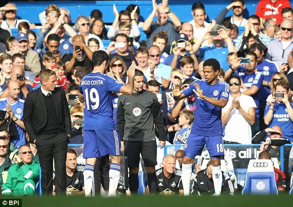 دیگو کوستا|چلسی 4 -2 سوانزی / لیگ جزیره