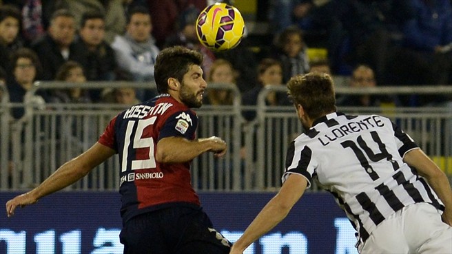 فرناندو یورنته|کالیاری 1 - 3 یوونتوس / سری آ