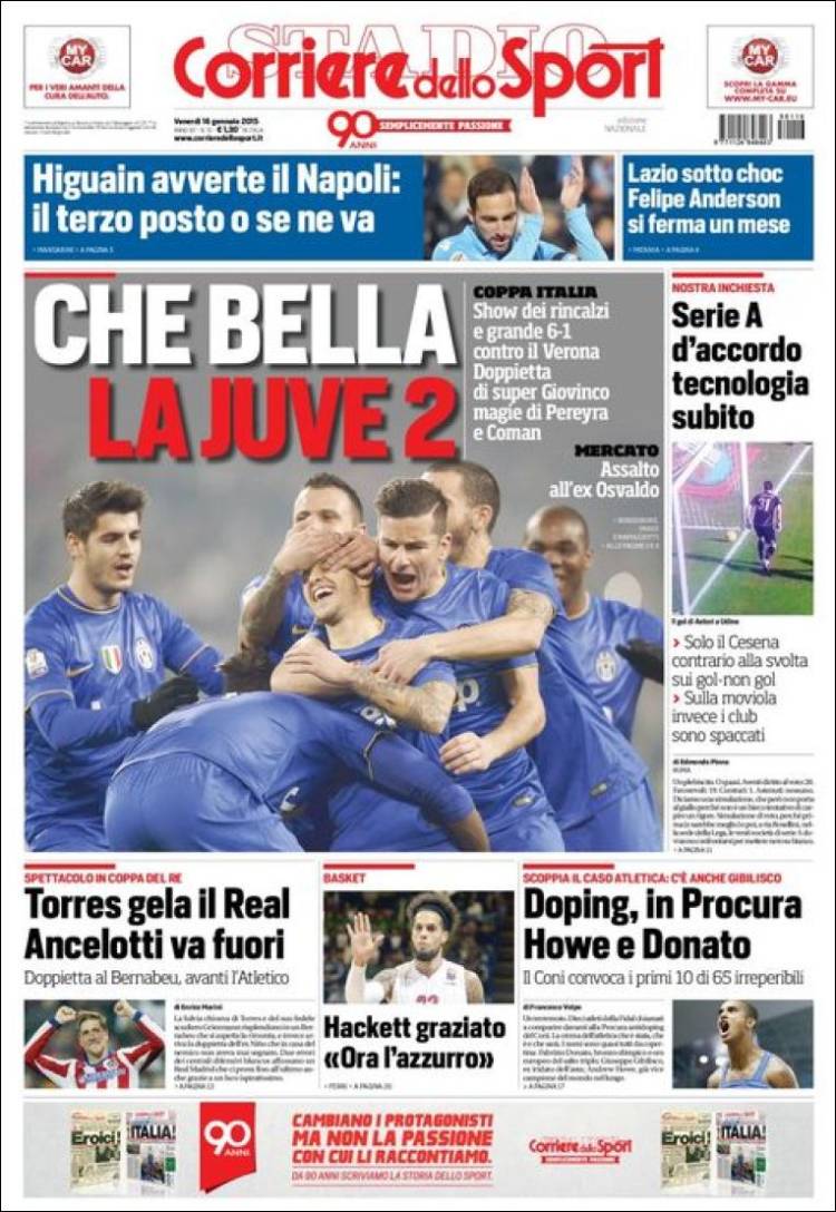 کوریه‌ره دلو اسپورت