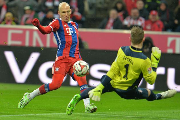 آرین روبن|بایرن مونیخ 4 - 1 کلن / بوندسلیگا